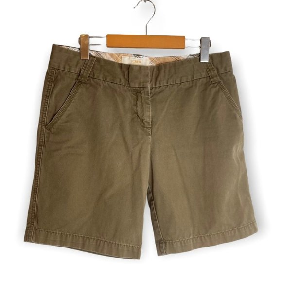 J. Crew Khaki Women's Bermudas - Picture 1 of 5